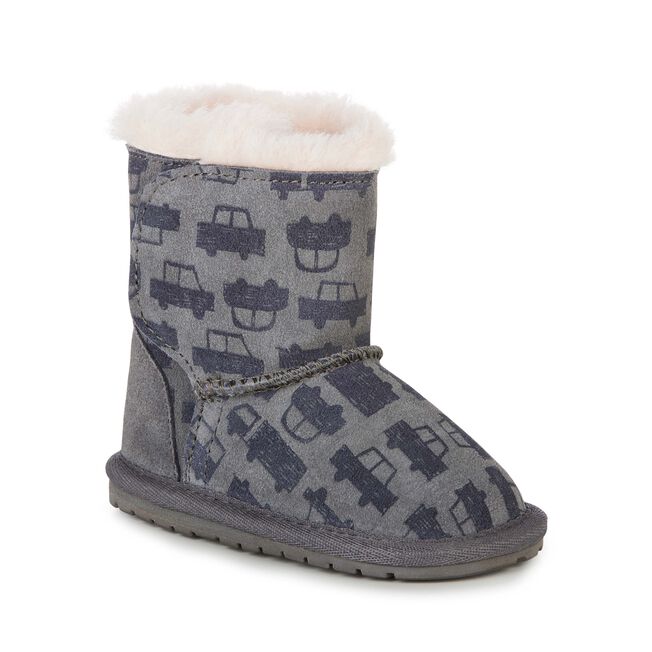 EMU Australia Babys Toddle Cars & Trucks Boot EMU Australia Babys Toddle Cars & Trucks Boot